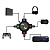 Концентратор USB (HUB) Орбита OT-PCR22 2.0 (4 USB, 3.5мм)